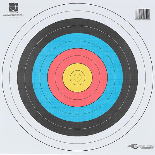60cm FITA Approved Archery Target Faces - Qtys 10/20/50/100 - My Store