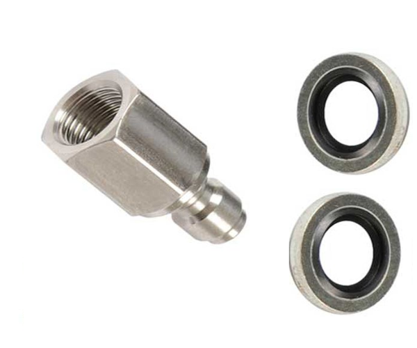 Quick Coupler Plug - 1/8 BSP Snap On Connector PCP Air Rifles
