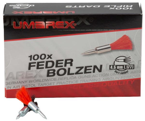 UMAREX AIR RIFLE GUN PISTOL AIRGUN STEEL FEATHERED DARTS .177 - My Store